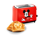 Tostadora Eléctrica Atma Mickey Mouse Roja 7 Niveles 880W