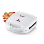 Sandwichera Peabody 5 En 1 Blanca PE-SW6141