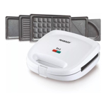 Sandwichera Peabody 5 En 1 Blanca PE-SW6141