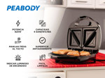 Sandwichera Electrica Peabody S6191 820 Watts