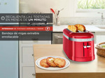 Tostadora Eléctrica KitchenAid 5KMT5115 Extra Ancha 4 Panes 1500w 4 Funciones