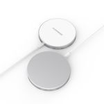 Cargador Inalámbrico Magnético Pure Gear 15W Qi Silver