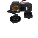 Toma 12v 2 Puertos Usb Encendedor Moto Cuatri Utv Gps