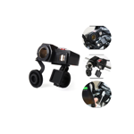 Toma 12v 2 Puertos Usb Encendedor Moto Cuatri Utv Gps