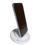 Base Dock Cargador 3 En 1 Micro Usb Tipo C Lightning