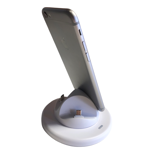 Base Dock Cargador 3 En 1 Micro Usb Tipo C Lightning