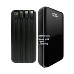 Power Bank Cargador Portatil 20000mah Celular - NEGRO
