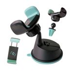Soporte Celular Para Auto + Vidrio Sopapa+ventilación 2 En 1