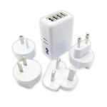 Adaptador Universal Viajero 110-220v Uso Mundial Multi Ficha