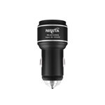 Cargador USB doble para auto 12/24V de carga rapida QC 3.0, hasta 3.1 Amper NISUTA - NSAD12US2Q