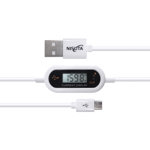 Cable USB a micro USB con pantalla y proteccion de sobrevoltaje y amperaje NISUTA - NSCAMICROUSP