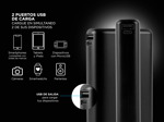 Cargador Portátil Gadnic K25 25000 mAh Carga Rápida 2 USB + USB C
