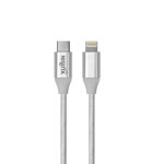 Cable USB C 3.1 5G a lightning iphone de 1m de 3.1A con malla de tela NISUTA -NSCUSCIP5G