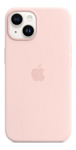 Funda iPhone 14 Silicona With Magsafe - Chalk Pink