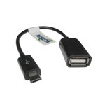 Cable micro USB 2.0 OTG a USB H de 10cm NISUTA - NSCAMICROUSH