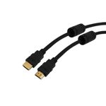Cable Nisuta HDMI V2.0 2mts dorado con filtros 2160P 4k x 2k NSCAHDMI2