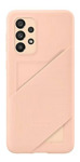 Funda Samsung Card Slot Cover Galaxy A33 5g Peach