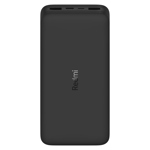 Cargador Portatil Power Bank Xiaomi Fast Charge 18W 20000mAh Negro