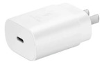Cargador Adaptador Viaje Samsung Blanco 25w Con Cable
