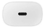 Cargador Adaptador Viaje Samsung Blanco 25w Con Cable
