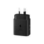 Adaptador Samsung 25w Usb Tipo C Negro Con Cable