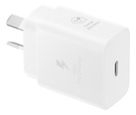 Adaptador Samsung 25 W Tipo C Sin Cable Blanco