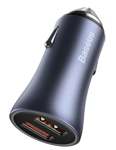 Cargador Usb Dual Para Auto Baseus A01329 Turbo Rapida 40w
