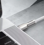 Cable Usb-c Baseus Cafule Series - 100w - Carga Rapida - 1mt Color Blanco