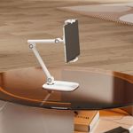 SOPORTE ESCRITORIO DOBLE BRAZO ONEBOX OB-UP2 PARA TABLET Y CELULAR DE 4.7" A 12.9"