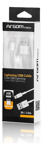 Cable Argomtech Lightning A Usb 3 Metros Blanco