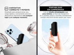 Cargador Portátil Gadnic Mini power Bank USB C Lightning 5000mah Blanco
