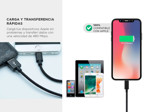 Kit Cargador Portátil Gadnic 25000 mAh Carga Rápida  Cable Cargador Iphone