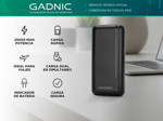 Kit Cargador Portátil Gadnic 25000 mAh Carga Rápida  Cable Cargador USB C Universal