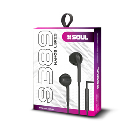 Auriculares  S389 Negro
