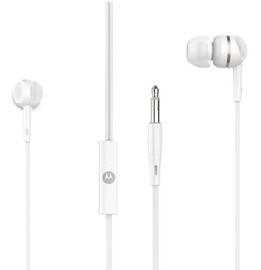 Auriculares Earbuds Motorola 105 Wired In Ear Blanco