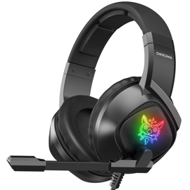 Auriculares Gamer K19 Con Luz Rbg Led