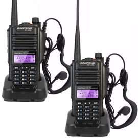 Handy A58 Kit X2 BiBanda 5W 128Ch Hasta 12Km + 4 Ba...