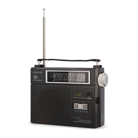 Radio Portátil Dual 4 Bandas W2004 Am Fm