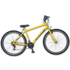 Bicicleta  Amarilla Techno Rodado 29