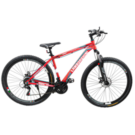 Bicicleta Mountain Bike  Rodado 29 21 Vel Rojo