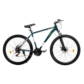 Bicicleta Mtb 21 Vel. Kawill Verde / Amarillo L