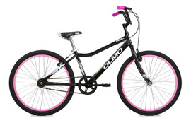 Bicicleta Infantil  Mint 2020 R24 Negro/Rosa