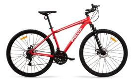 Bicicleta Mountain Bike Philco 21 Velocidades Rodado 29 Roja