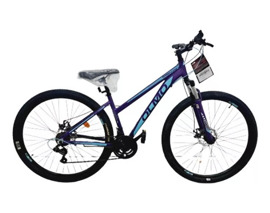 Mountain Bike Femenina  Wish 295 Violeta/Celeste