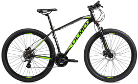 Bicicleta Safari 290 Negro Verde R29 T18 24 Velocid...