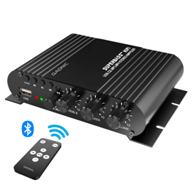 Amplificador Bluetooth Potencia Para Auto