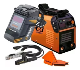 Mega Kit Soldador Lüsqtoff Soldadora Inverter 160 Am...