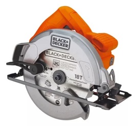 Sierra Circular Electrica Black + Decker Cs1004 1400...