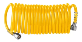 Manguera Espiralada Para Compresor 1/4'' X 15 Mt