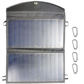 Panel Solar Plegable Portátil Cargador Usb Power Ba...